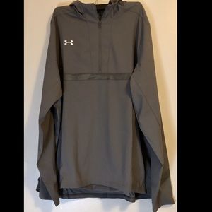 Grey Under Armour Half zip up pullover